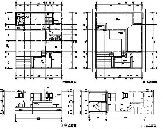 联排别墅区建筑群方案设计CAD施工图纸 - 4