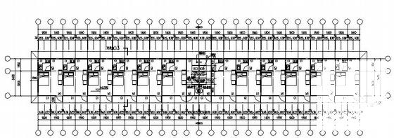 安置房建筑结构水电CAD施工图纸（标注详细） - 2