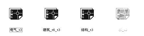 安置房建筑结构水电CAD施工图纸（标注详细） - 3