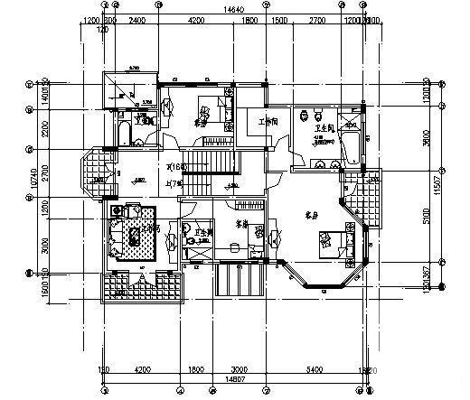 度假村独立别墅小区建筑CAD图纸 - 2