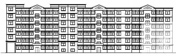 砌体结构6层节能住宅楼建筑施工CAD图纸 - 2