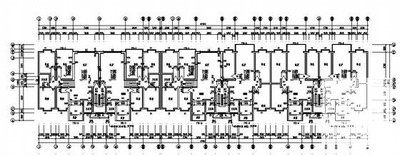 砌体结构6层节能住宅楼建筑施工CAD图纸 - 3