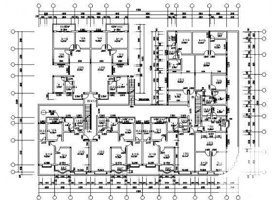 7层商住楼建筑设计CAD图纸 - 3