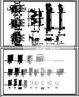 3层砖混结构别墅建筑结构CAD施工图纸 - 1