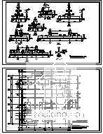 3层砖混结构别墅建筑结构CAD施工图纸 - 2