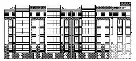 2255.2平米6层混合结构住宅楼建筑设计图纸 - 2