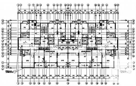 18层高层住宅楼建筑施工CAD图纸（总） - 3