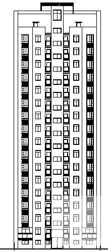 16层高层住宅楼建筑设计CAD施工图纸 - 3