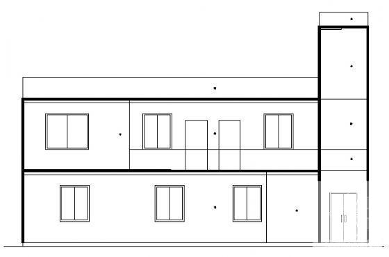 2层小型危房改建民居建筑CAD图纸 - 1