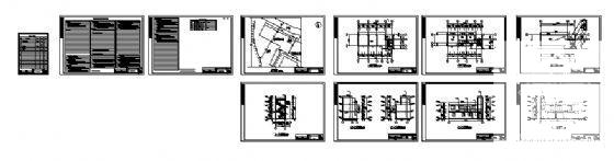 2层小型危房改建民居建筑CAD图纸 - 4