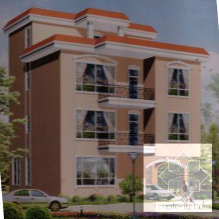 3层小型住宅楼建筑CAD图纸 - 2