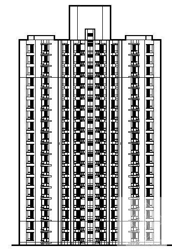 大学集资住宅搂建筑CAD图纸 - 4