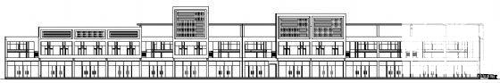 家园2层商业楼建筑设计CAD图纸 - 3