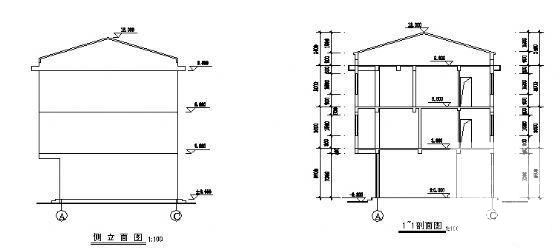 新农村3层住宅楼建筑CAD图纸 - 4
