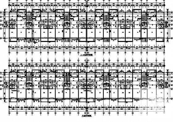 科学研究院6层住宅楼建筑施工CAD图纸（标注详细） - 4