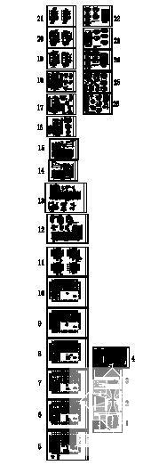 10层商住楼建筑施工CAD图纸 - 4