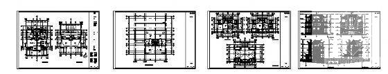 3层城市经典别墅建筑设计CAD图纸 - 4