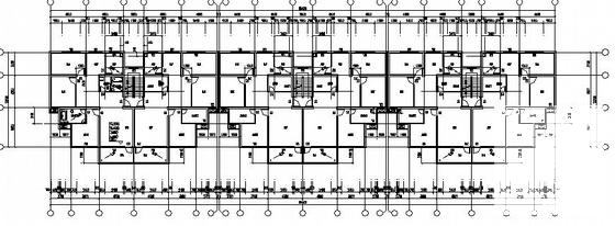 7层砖混结构住宅楼建筑施工CAD图纸（英红瓦坡屋顶） - 3