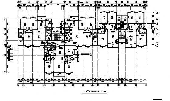 7层住宅楼建筑设计CAD图纸 - 3