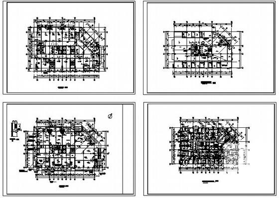 26层住宅楼建筑CAD施工图纸 - 2