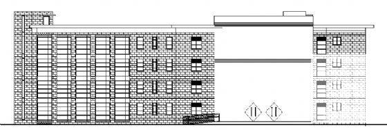 培训班学员宿舍建筑设计CAD图纸 - 3