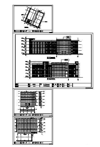 培训班学员宿舍建筑设计CAD图纸 - 4