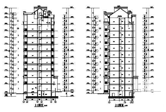 居住小区规划建筑CAD图纸 - 1