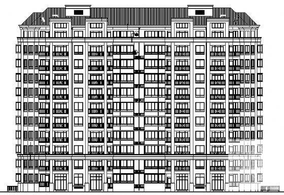 居住小区规划建筑CAD图纸 - 2