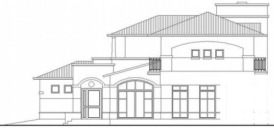 2层别墅建筑施工CAD图纸（简单小型） - 3