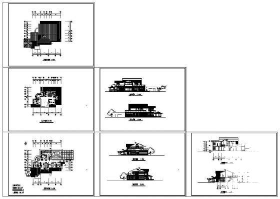 经典大方2层现代别墅建筑方案（A户型） - 1
