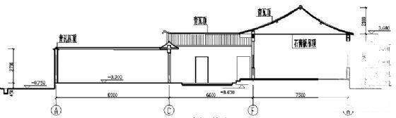 单层民居住宅楼建筑结构方案设计CAD图纸 - 3