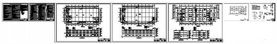 工厂多层厂房、宿舍、办公楼建筑施工CAD图纸 - 1