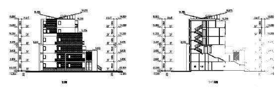 花园洋房7层住宅楼建筑设计CAD图纸 - 3