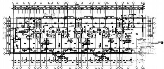 比较常见的10层住宅楼（11号楼）建筑CAD图纸 - 1