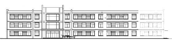 3层福利院宿舍建筑方案设计CAD图纸 - 2