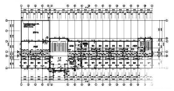 3层福利院宿舍建筑方案设计CAD图纸 - 4