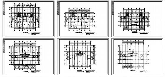 沿街6层住宅楼建筑CAD图纸扩初图纸 - 4