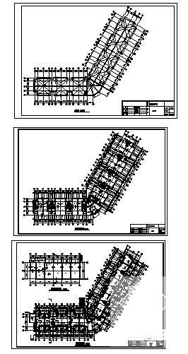 城市别墅式组合住宅楼建筑结构CAD施工图纸 - 2