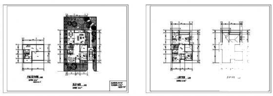 2层别墅建筑设计CAD图纸（一） - 3