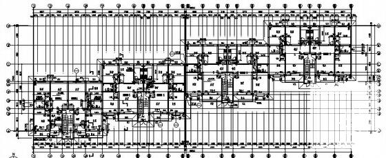 6层住宅楼建筑CAD施工方案图纸 - 3