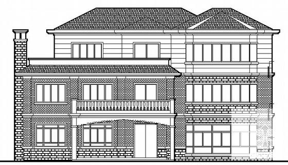 3层单体别墅建筑CAD施工图纸 - 2