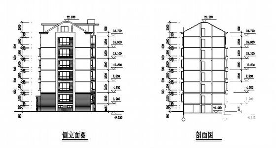 6层廉租房工程建筑CAD图纸 - 3