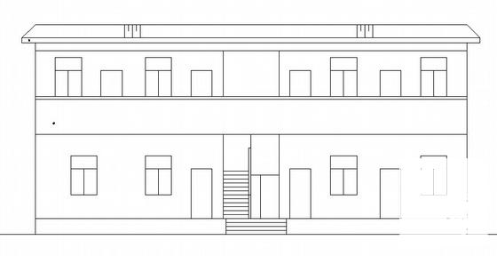 精美的2层宿舍建筑结构CAD图纸 - 4
