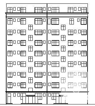 9层框架住宅楼建筑结构设计CAD图纸 - 3