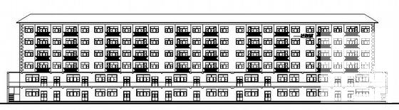 6层商住楼建筑结构设计方案CAD施工图纸 - 3