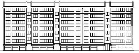 6层住宅楼建筑方案扩初CAD图纸 - 2