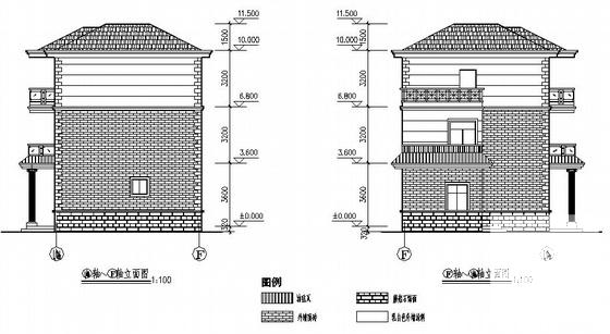 东部沿海3层农村自建房建筑结构CAD施工图纸 - 1