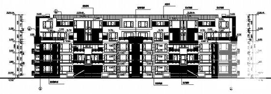 多层情景洋房建筑CAD施工图纸 - 2