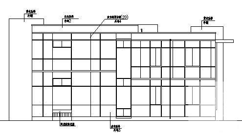 国内2层别墅区单体建筑CAD图纸 - 4