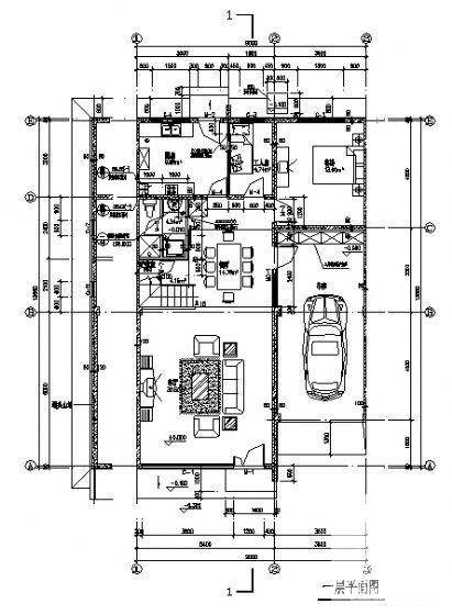 国内2层联排别墅建筑CAD图纸 - 4